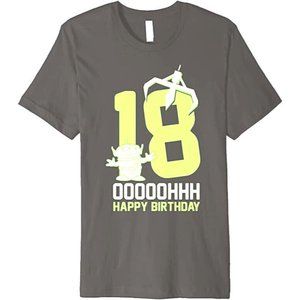 Disney Pixar Toy Story Alien OOOOHHH Happy 18th Birthday T-Shirt XXL